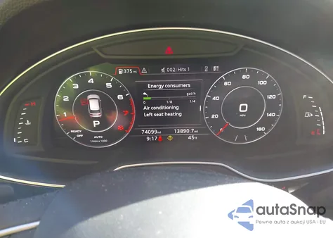 2018 Audi Q7 3.0T Premium z USA, uszkodzony, nr VIN WA1LAAF72JD010005